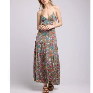 GOA Paris Collection Pipa Cutout Maxi Dress